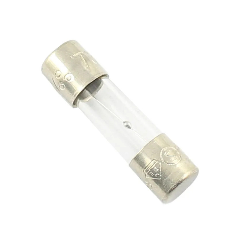 5pcs หลอดแก้วฟิวส์ 50T 5x20 มม.5*20 มม.ช้า Blow Time-lag 250V T 2A 2.5A 3.15A 8A T2AL T2.5AL T3.15AL