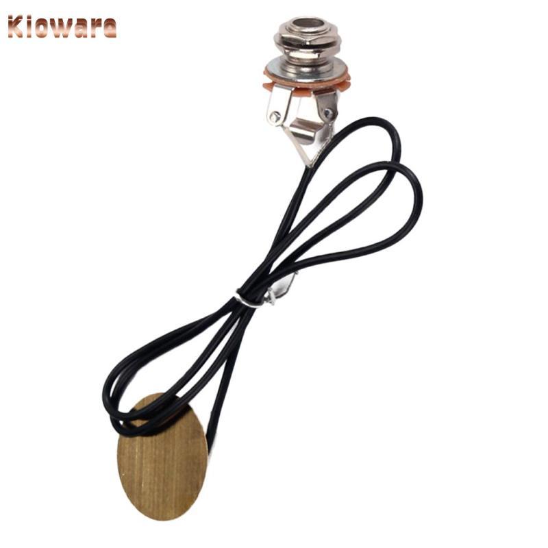 [Kloware] Piezo Prewired Pickup Transducer สําหรับกีตาร์โปร่งไวโอลิน Banjo Mandolin
