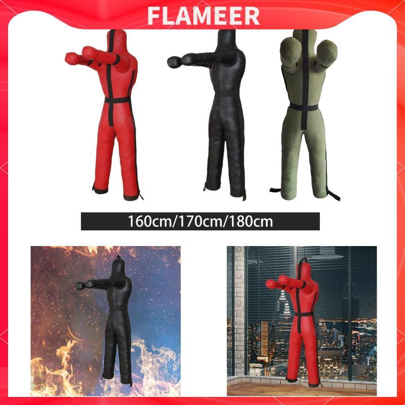 [Flameer] Mma Grappling Dummy Unfilled อุปกรณ์การฝึกอบรมโยนมวยกระเป๋าสําหรับชายสําหรับมวยไทย Kickbox