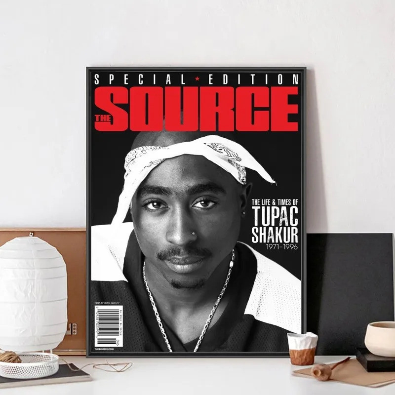 1 PC Rip Raper 2pac ผ้าใบภาพวาดโปสเตอร์ Unframed โปสเตอร์ Club Bar Retro โปสเตอร์ Wall Art ภาพวาดห้อ