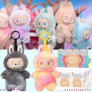 จี้พวงกุญแจlabubu สร้อยคอน่ารักแบบตุ๊กตา labubu พวงกุญแจ รุ่นใหม่ มาในกล่องของขวัญรูปตุ๊กตาปริศนา รูปแบบการ์ตูน เดียวกัน