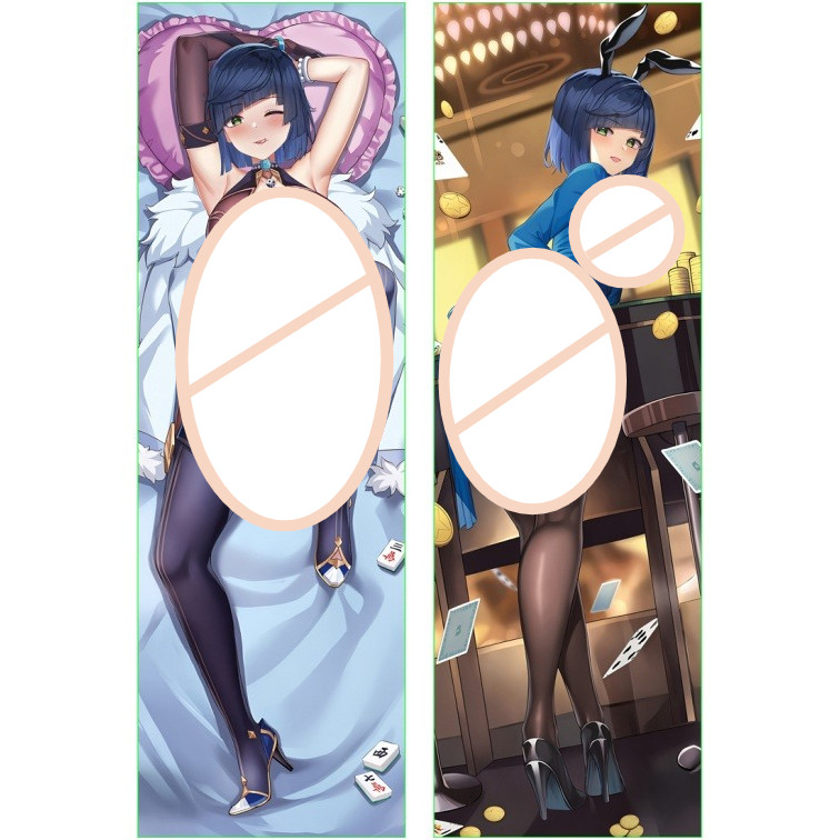 อะนิเมะหมอน Genshin Impact Yelan ปลอกหมอนกอดสองด้าน
