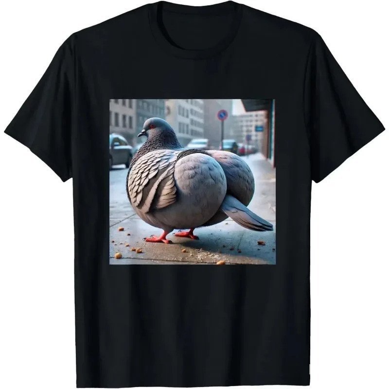 ระดับเสื้อยืด ClothesWomes Gyatt 100PigeonMemeZGen ฤดูร้อนกับสุภาพสตรีตลกเสื้อผ้า2026 新款CODPigeonCot