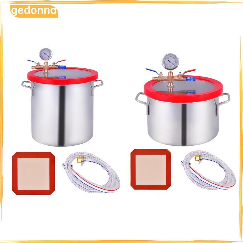[gedonna] หน่วยต้มสุญญากาศสแตนเลสสําหรับยูรีเทนพร้อมซีลซิลิโคน