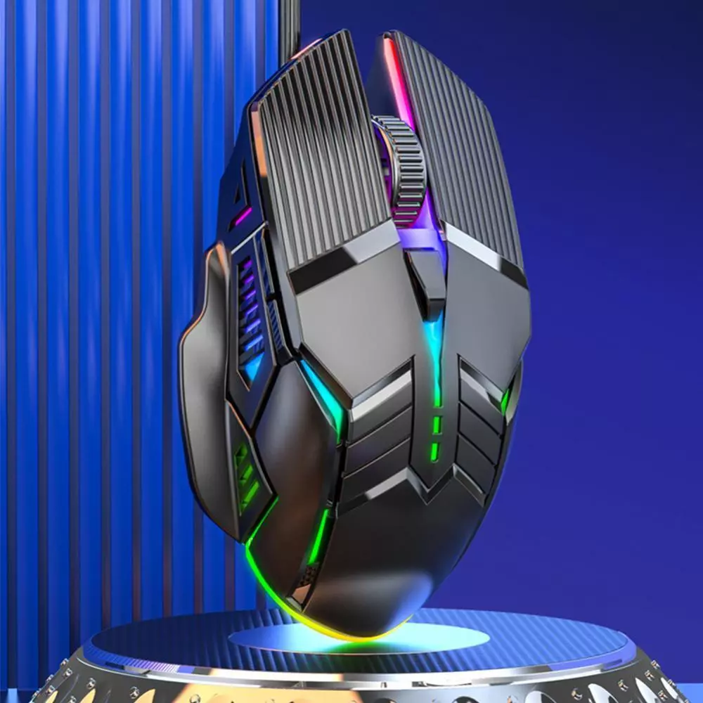 HTT เมาส์เกมมิ่งแบบมีสาย RGB 6 ปุ่ม thumbnail 4