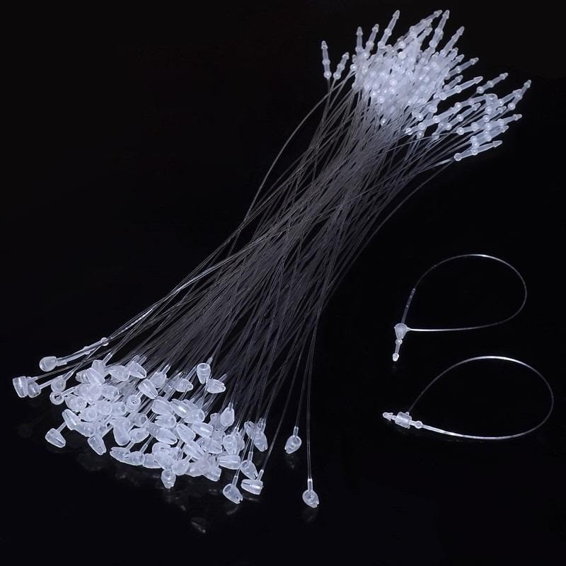 สายรัดฉลาก (แพ็คละ 1000 ชิ้น) ที่ใส่ฉลาก ไข่ปลา Antennae กุ้ง 13ซม. ป้ายราคา ป้ายห้อยราคา