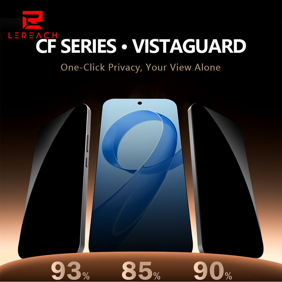 Lereach Anti-Spy HD Glass สําหรับ Poco F8 Ultra F8 Pro หน้าจอปกป้อง Dust-free chamber ป้องกันความเป็นส่วนตัวป้องกันลายนิ้วมือฟิล์มกระจกนิรภัย