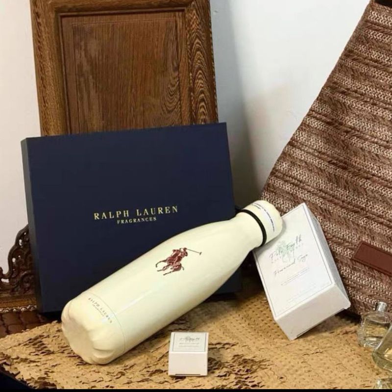 RalphLauren RalphLauren ถ้วยพกพา โบว์ลิ่ง ถ้วยน้ํา เคาน์เตอร์ความงาม ของขวัญ u