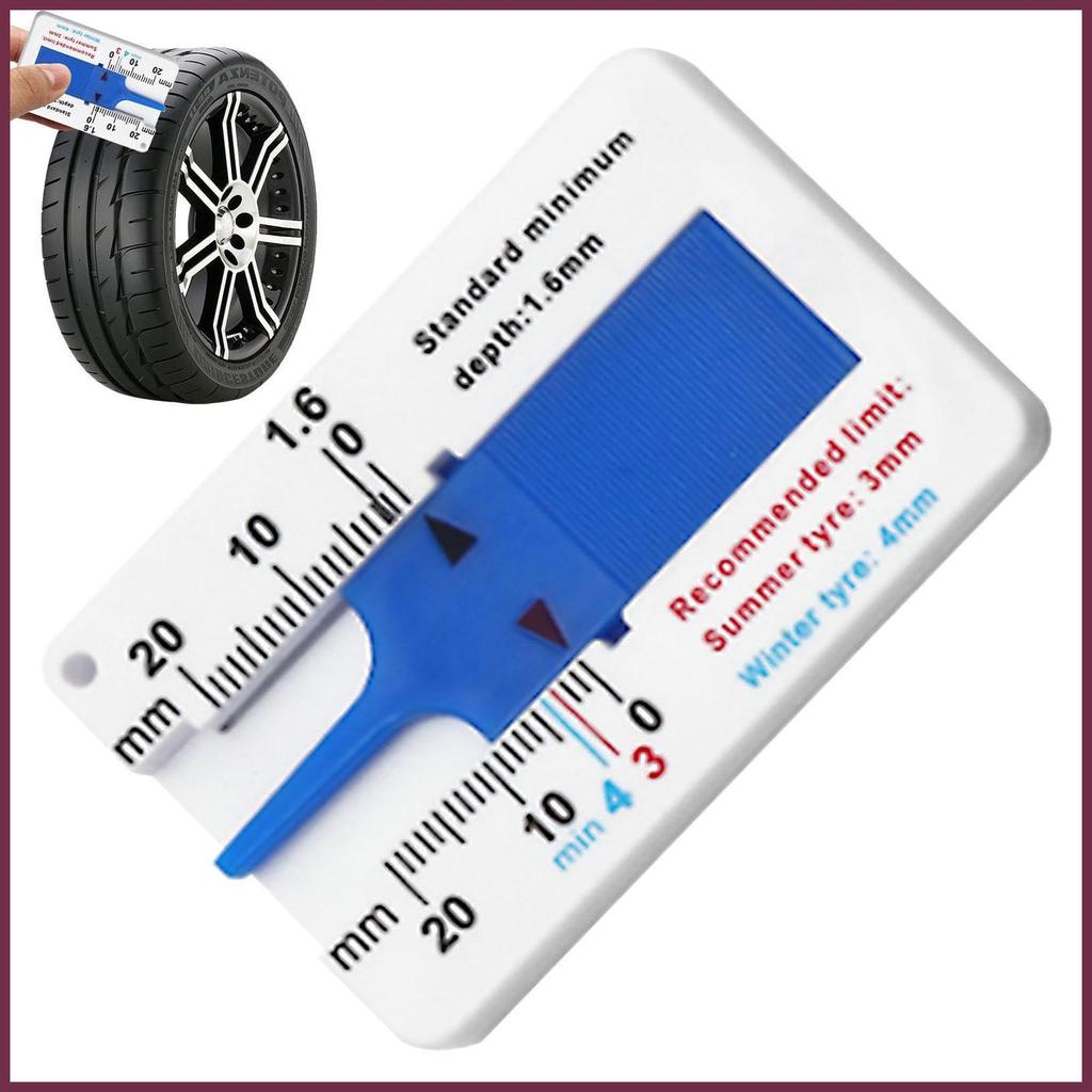 Tyre ความลึกวัด 0-20 มม.Tyre Gauge Handheld Gauge ยาง Tread ความลึกการวัดที่แม่นยําเครื่องมือสําหรับ