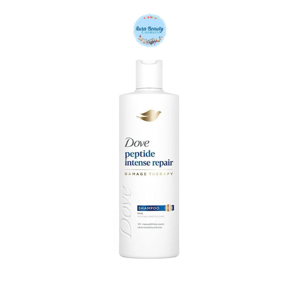 (1ขวด) Dove Intense Repair Shampoo 120ml. โดฟ แชมพู อินเทนส์ รีแพร์ บำรุงล้ำลึก 🍀
