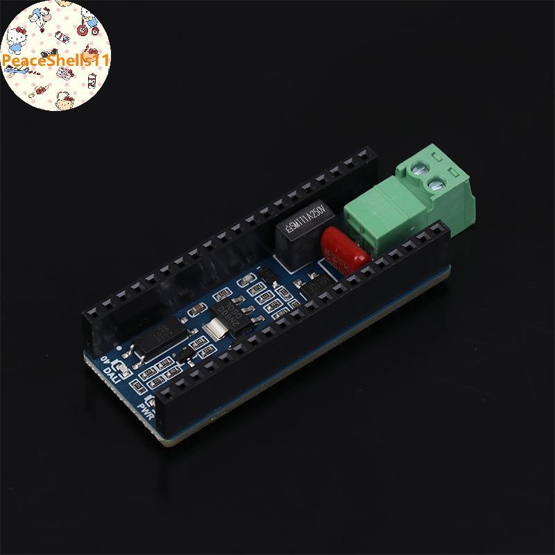 PeaceShells Pico DALI2 DALImunication บอร์ดขยายสําหรับ ESP32 C6 S3 ควบคุมหลาย LED ปรับแต่งควบคุม VN