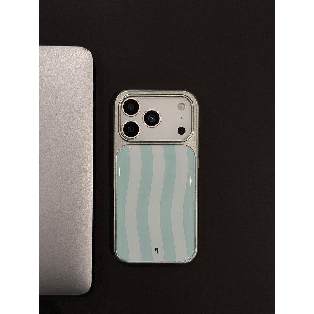 ลูกฟูกมิ้นท์สีเขียวเคสโทรศัพท์ทนต่อการตกสําหรับiPhone 17 Promax 16 Promax 15 Promax 11 12 13 14plus 15plus 16e 16plus 15pro 17pro 17air