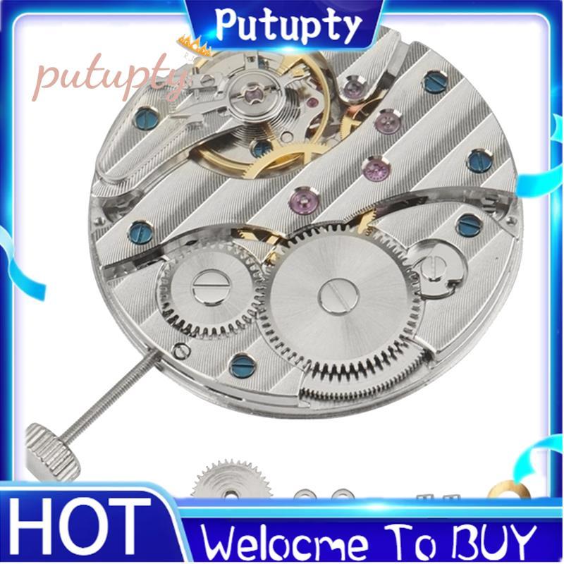 1 PCS 6497 ST36 นาฬิกา Mechanical Hand Winding Movement 44 มม.นาฬิกา 6497/6498 ST3600 การเคลื่อนไหวน