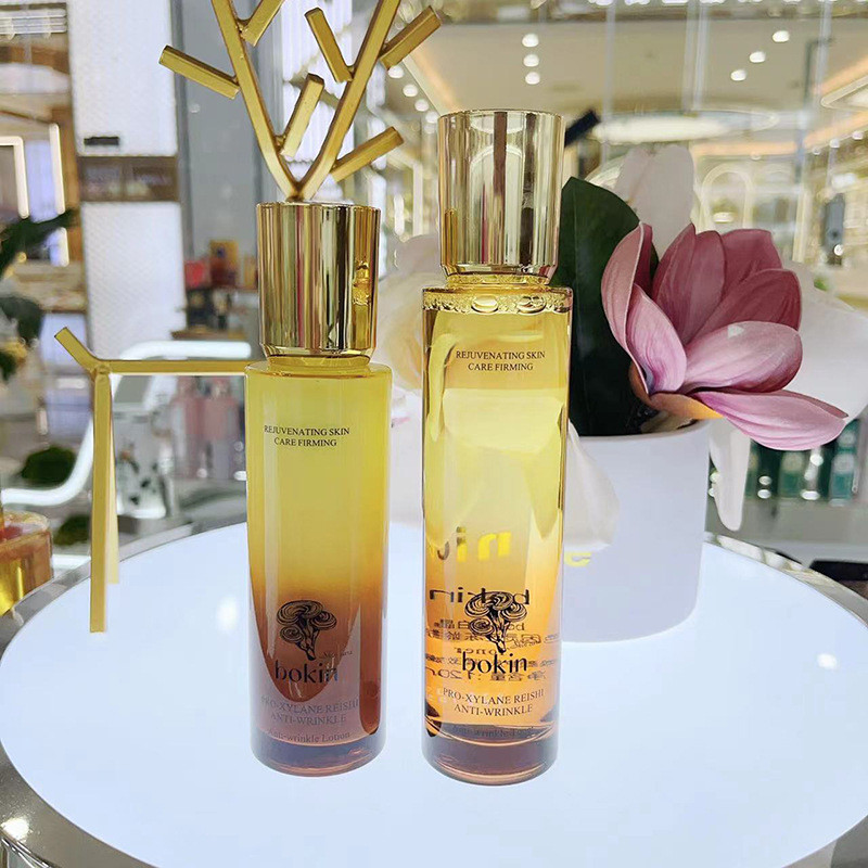 Cypress Boj Bosein Ganoderma Lucidum Frozen Age Anti-Wrinkle Lotion Combine Moisturizing Toner Skin 