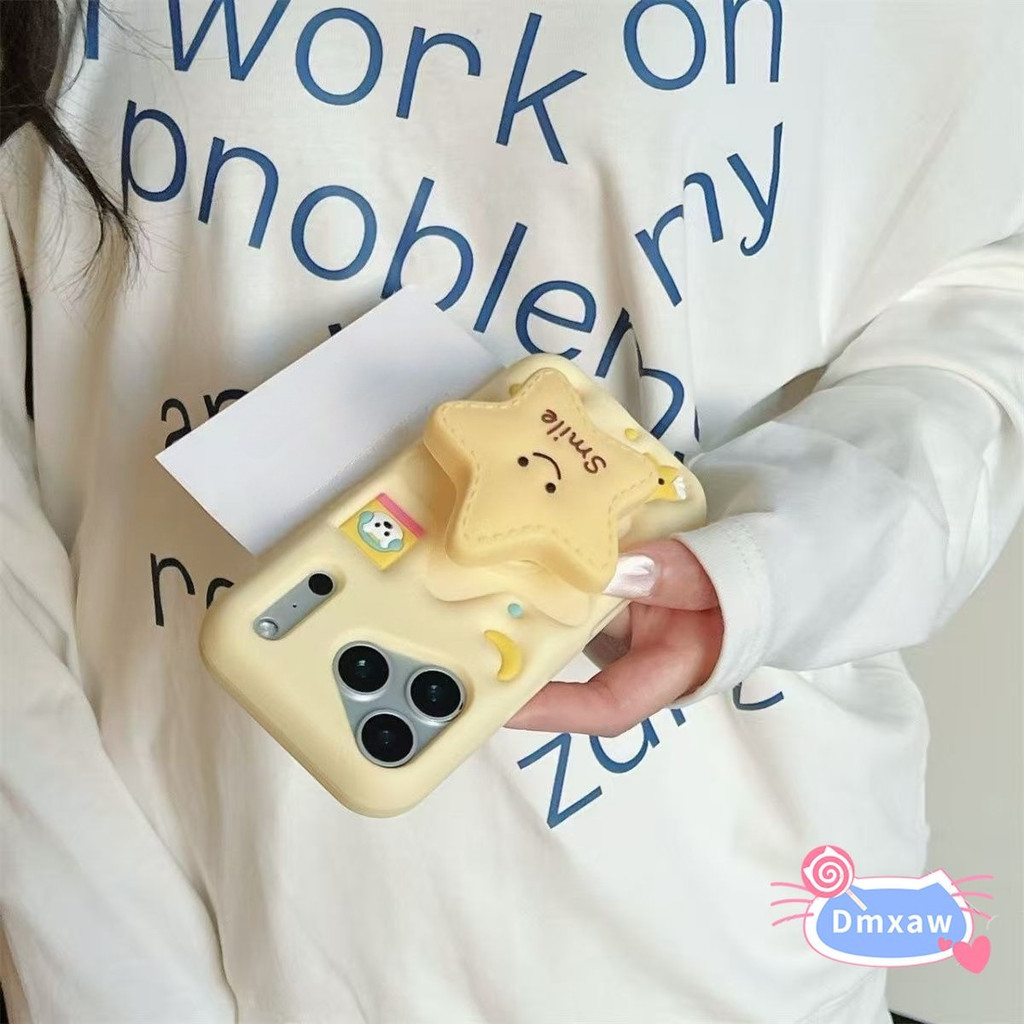 น่ารัก Star Stand เคสโทรศัพท์สําหรับ Reno 15 Pro Mini 14 13 OPPO A80 A79 A97 A93 A93S A78 A59 A56 A5