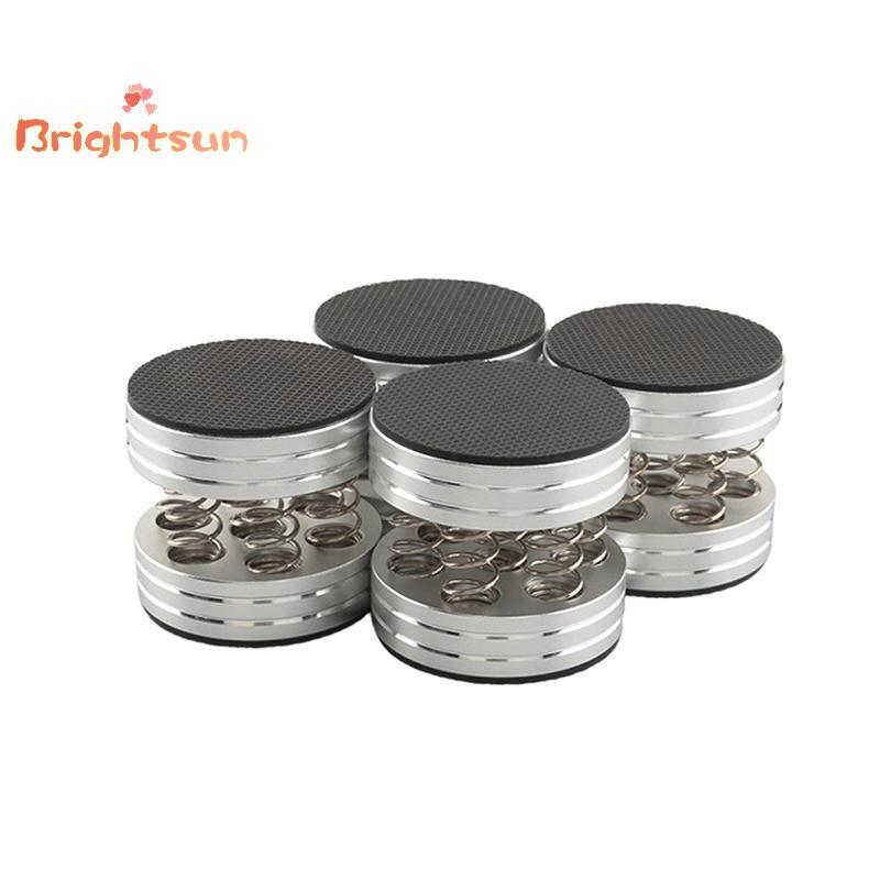 [BT-t] 1 PCS HiFi Sho Spikes อลูมิเนียมฤดูใบไม้ผลิ Damping Pad สําหรับ Audio CD HiFi เครื่องขยายเสีย
