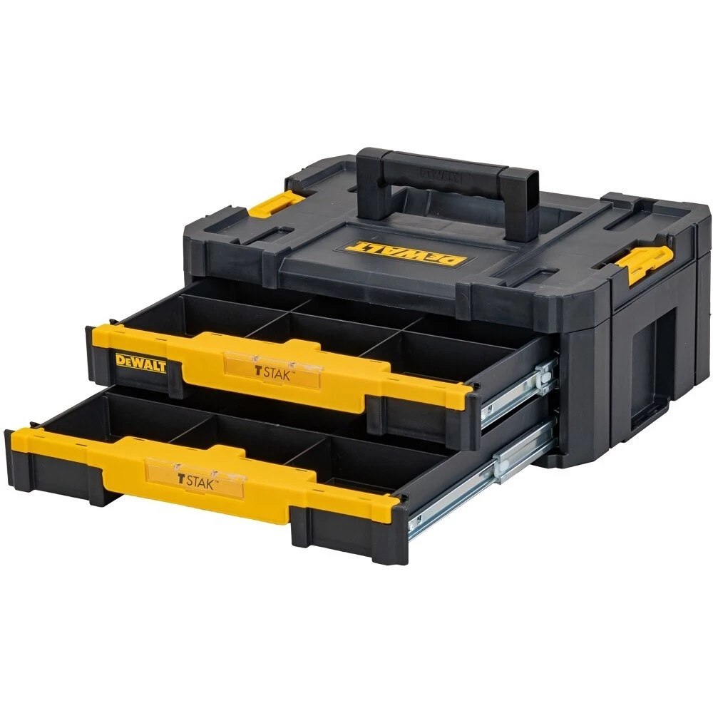 DEWALT กล่องเก็บเครื่องมือ รุ่น DWST83395-1 กล่องลิ้นชัก 2 ชั้น thumbnail 5