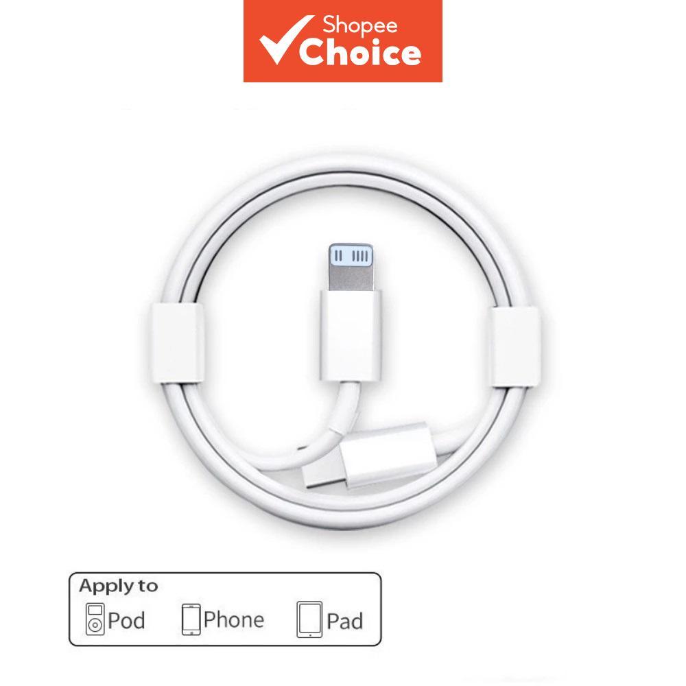 สายชาร์จเร็ว PD 20W USB C Lighting ของแท้ 25W Type C to Lighting สําหรับ Apple iPhone 14 13 12 11 Pr