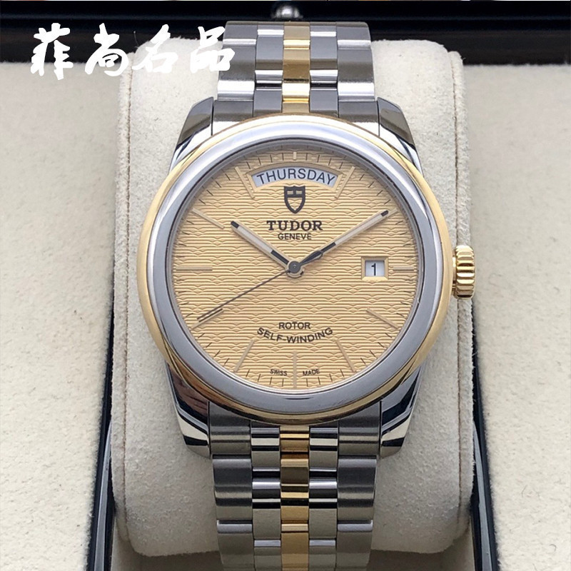 Tudor Tudor Junyu นาฬิกาข้อมือนาฬิกากลไกอัตโนมัตินาฬิกาผู้ชาย 56003