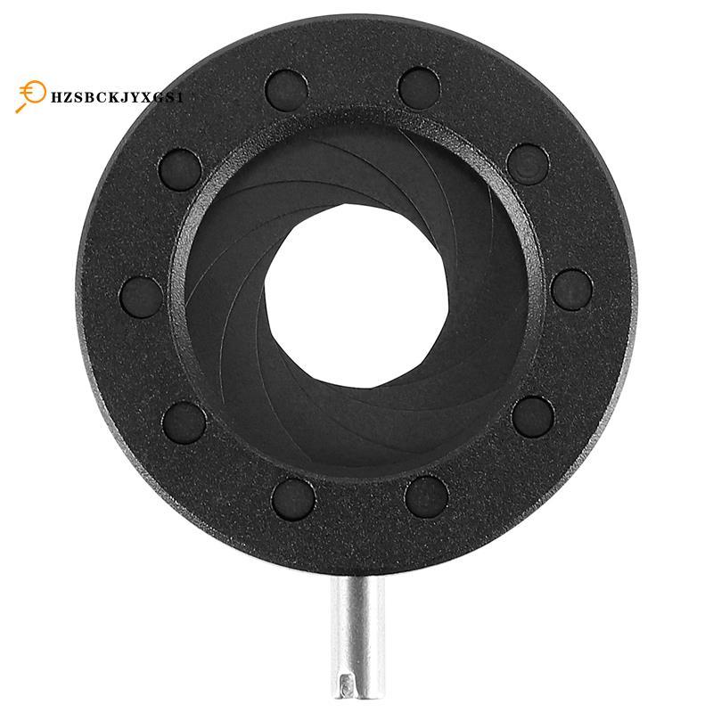 [hzsbckjyxgs1]คู่มือรูรับแสงปรับ Mechanical Iris ไดอะแฟรม Iris ไดอะแฟรมสําหรับกล้องจุลทรรศน์กล้องดิจ