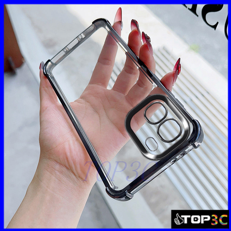 เคส OPPO A6 5G เคสป้องกันโปร่งใสป้องกันการตกสี่มุม SJDK