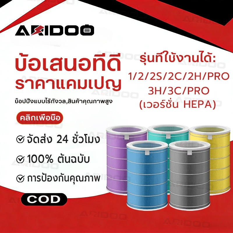 ไส้กรองเครื่องฟอกอากาศ Xiaomi: เลือกแบบไหนดี เพื่ออากาศบริสุทธิ์ในบ้านคุณ