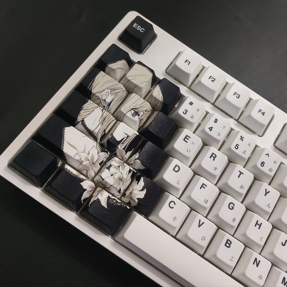 Macchia ระเหิด PBT Keycap โรงงานเดิมความสูง PBT61/64/66/68/75/87 คอลัมน์การกําหนดค่าแป้นพิมพ์ woot