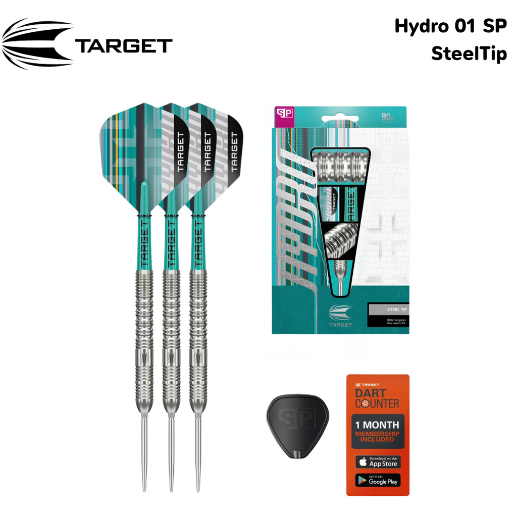 ลูกดอกปาเป้า TARGET Hydro 01 SP 90%Tungsten Steel Darts