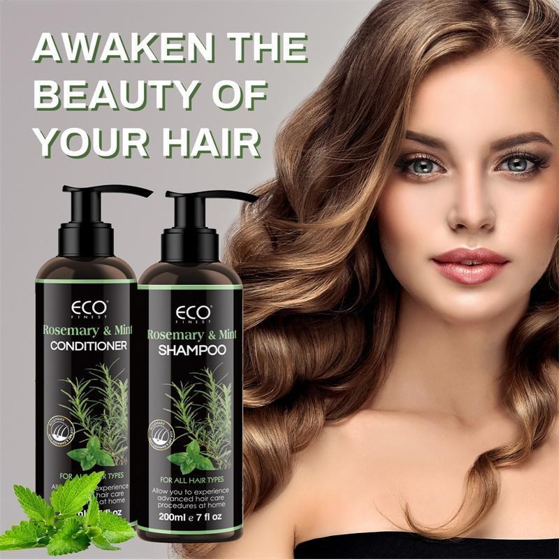 Rosemary Hair Shampoo and Conditioner Repair Conditioner Clarifying Shampoo Oil Control Shine Repair