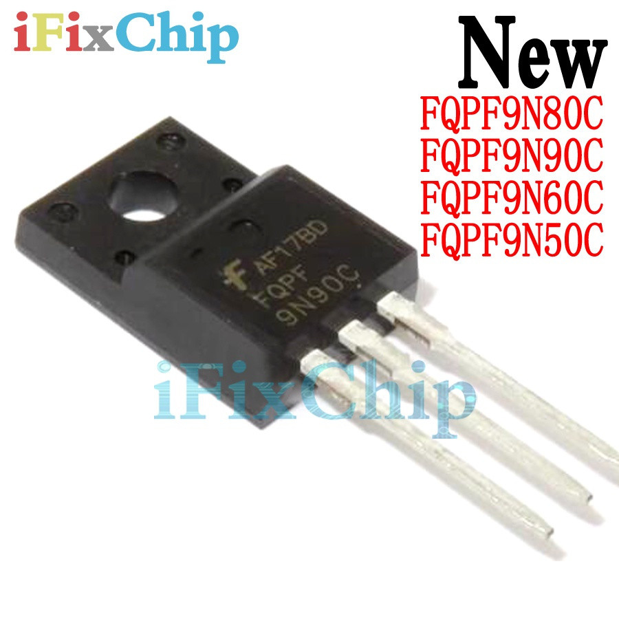 5PCS FQPF9N90C TO-220F 9N90 FQPF9N90 9A 900V FQP9N90C FQPF9N60C FQPF9N60PF9N50C ทรานซิสเตอร์FQPF9N80