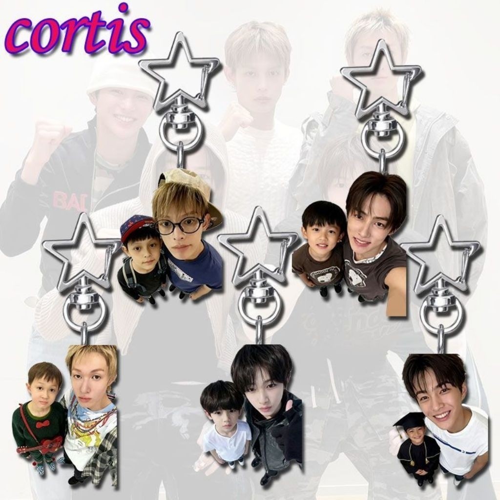 พวงกุญแจ Cortis รูปดาว - TRI DECOR SHOP