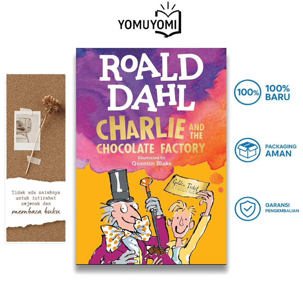 Charlie and the Chocolate Factory โดย Roald Dahl (อังกฤษ)