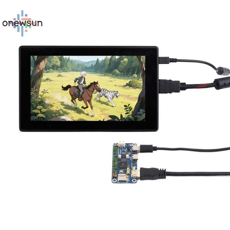 Onew RP2350-PiZero บอร์ดพัฒนา Raspberry Pi Pico 2 ฐานบน RP2350B 16M แฟลช DVI PIO-USB อินเทอร์เฟซ Mic