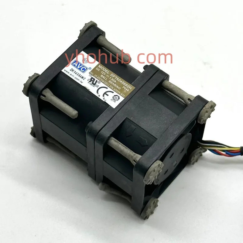 AVC DFTA0456B2H P049 DC 12V 1.50A 40x40x56mm พัดลมระบายความร้อนเซิร์ฟเวอร์