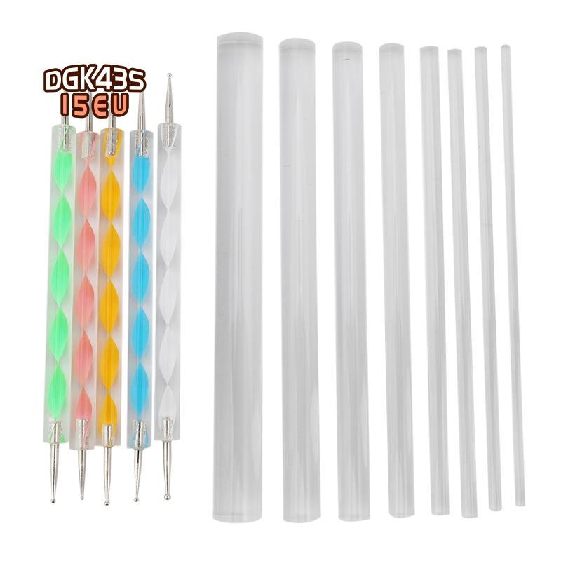 Mandala Dotting ชุดเครื่องมือสําหรับวาดภาพหิน, Painting Rocks Dot Kit, Rock Stone Painting Pen Polka