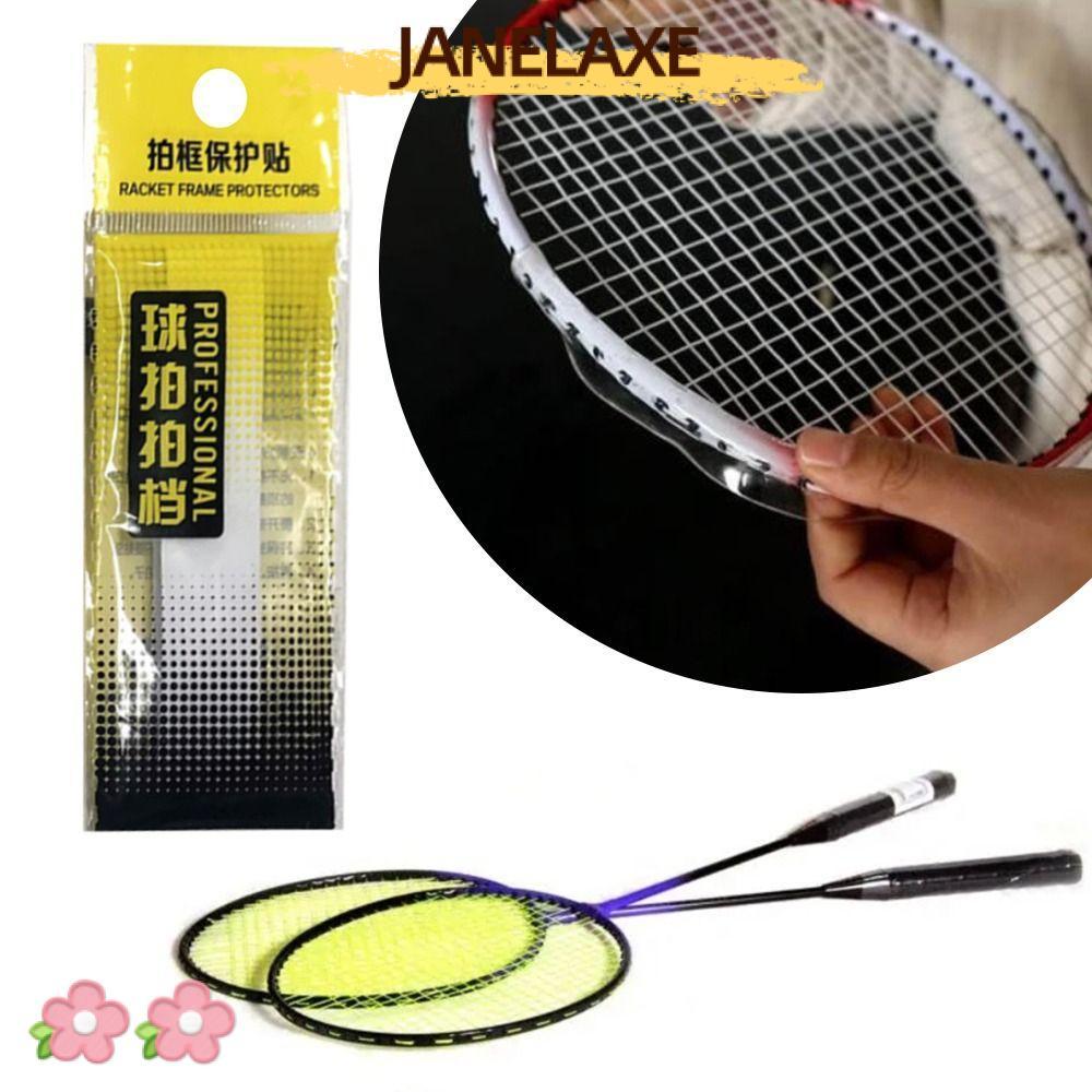 เทปป้องกันปลายแร็กเก็ต Janelaxe932jn แบบโปร่งใส ทนทาน อุปกรณ์เสริมสำหรับแร็กเก็ต