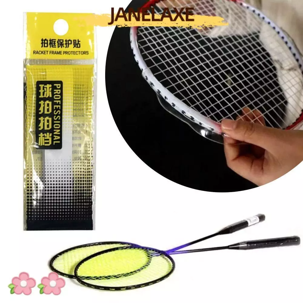 เทปป้องกันปลายแร็กเก็ต Janelaxe932jn แบบโปร่งใส ทนทาน อุปกรณ์เสริมสำหรับแร็กเก็ต