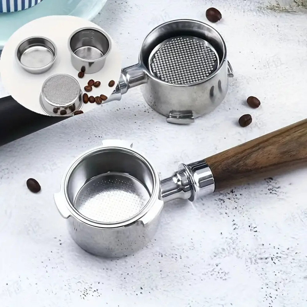 หนึ่งสองถ้วยตะกร้ากรอง Portafilter Single Wall 51mm - Y51