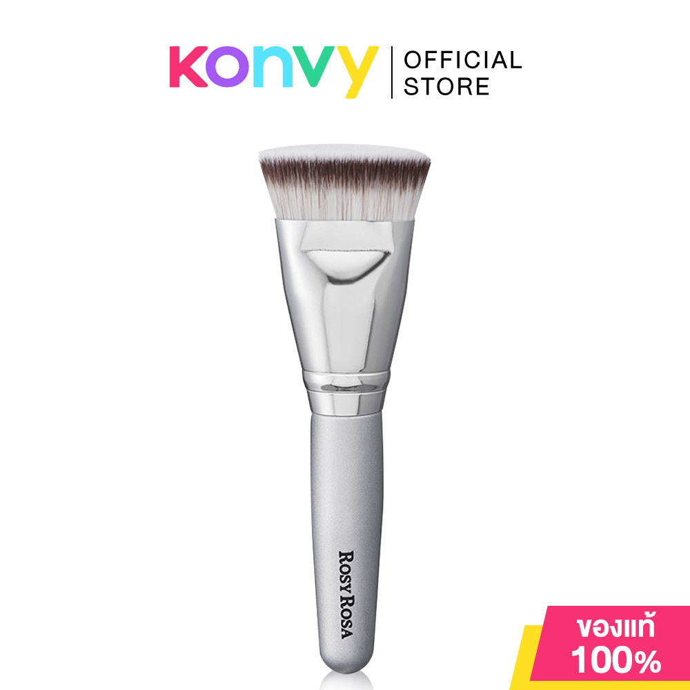 ROSY ROSA Multi Use Foundation Brush Pink แปรงแต่งหน้า 1pc