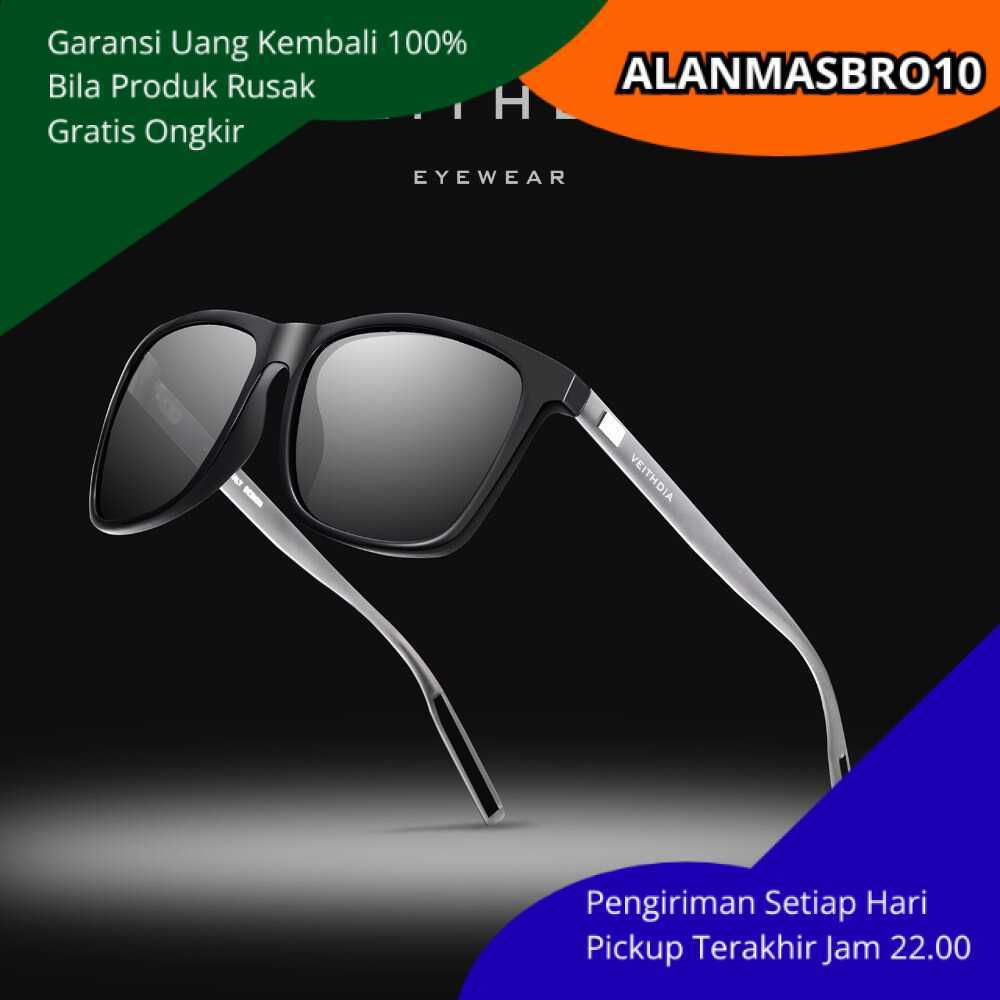 MATA แว่นตากันแดดผู้ชายเลนส์โพลาไรซ์ UV Anti-Glare โมเดิร์นกลางแจ้ง Elegant Eye Protection UV400 ง่า