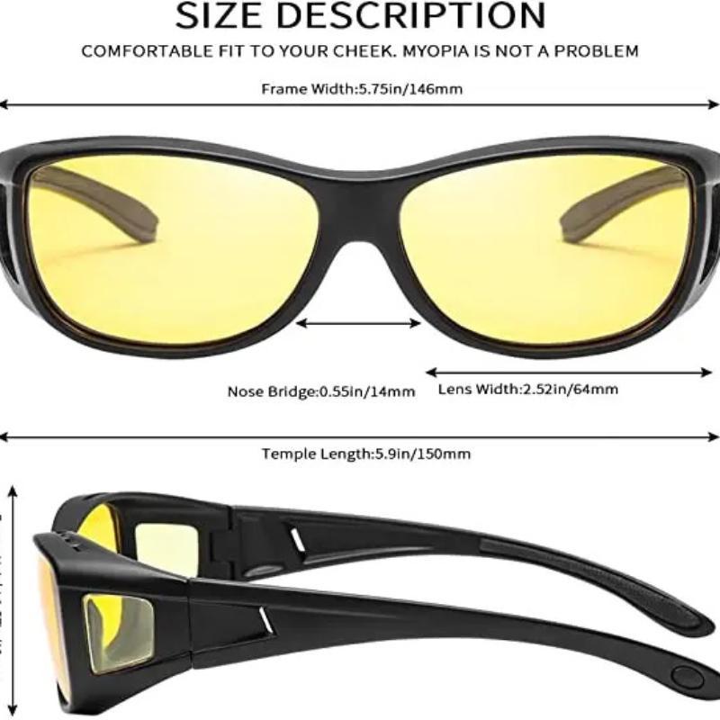 แว่นกันแดด PC 144mm 45mm 20mm 130mm สำหรับขับรถบนท้องถนน - รูปที่ 6