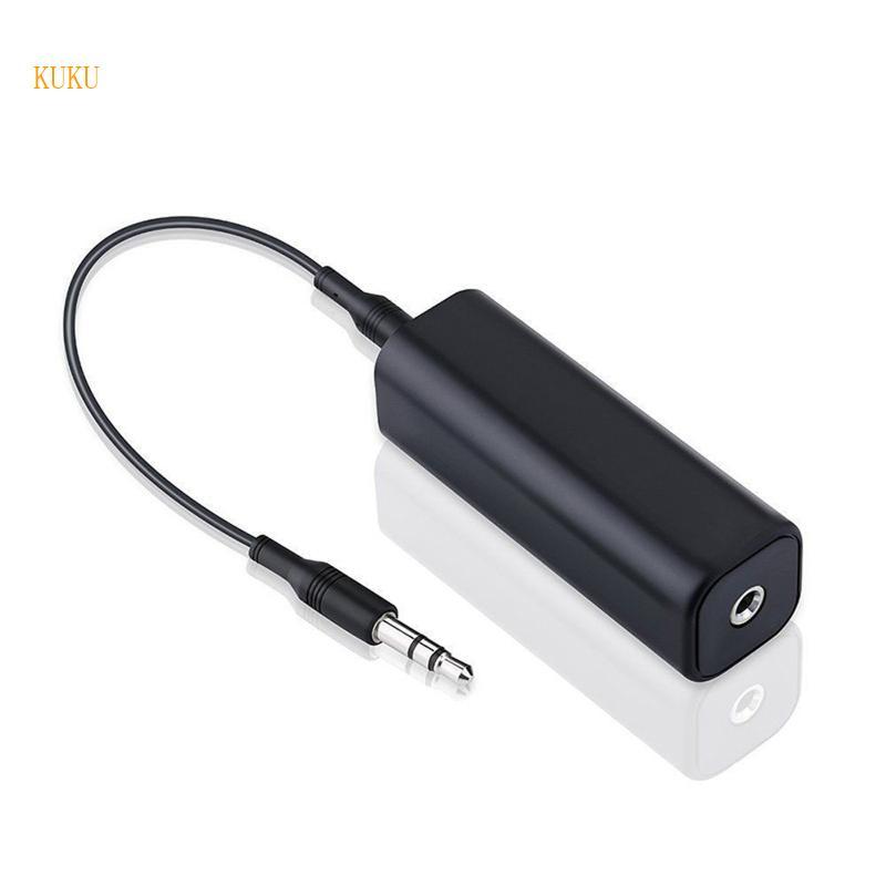 KU* Portable Noise Isolator Ground Loop Black Noise Isolator Car Accessories