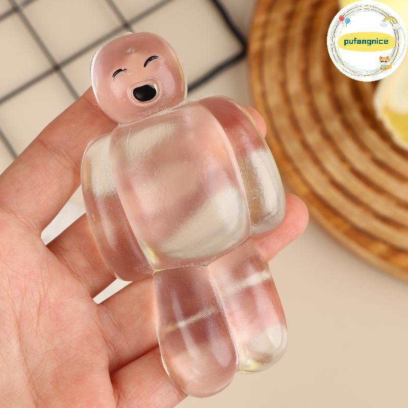 Pufangnice Bubble Pop Fidget ของเล่นบีบ Sensory Robot Popper Anti-Anxiety ของเล่นสําหรับผู้ใหญ่เด็ก 