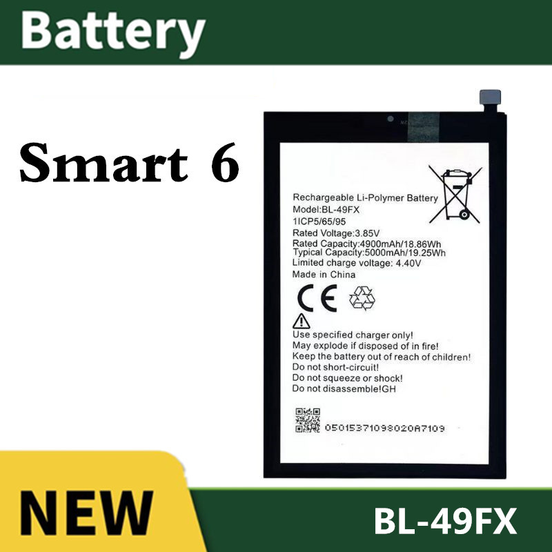 แบต infinix Smart 6 แบตเตอรี่ Battery