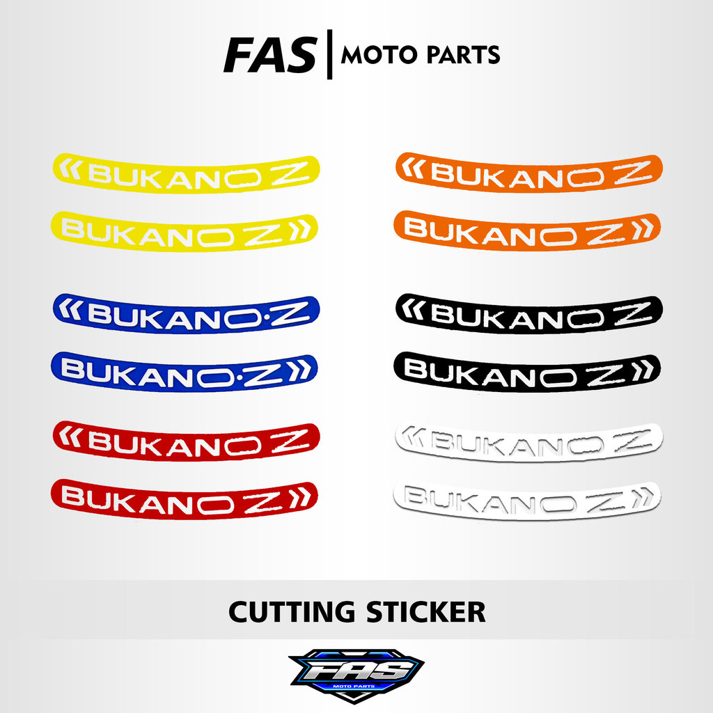 Not OZ Racing Cutting Wheel Sticker - Oracal Waterproof