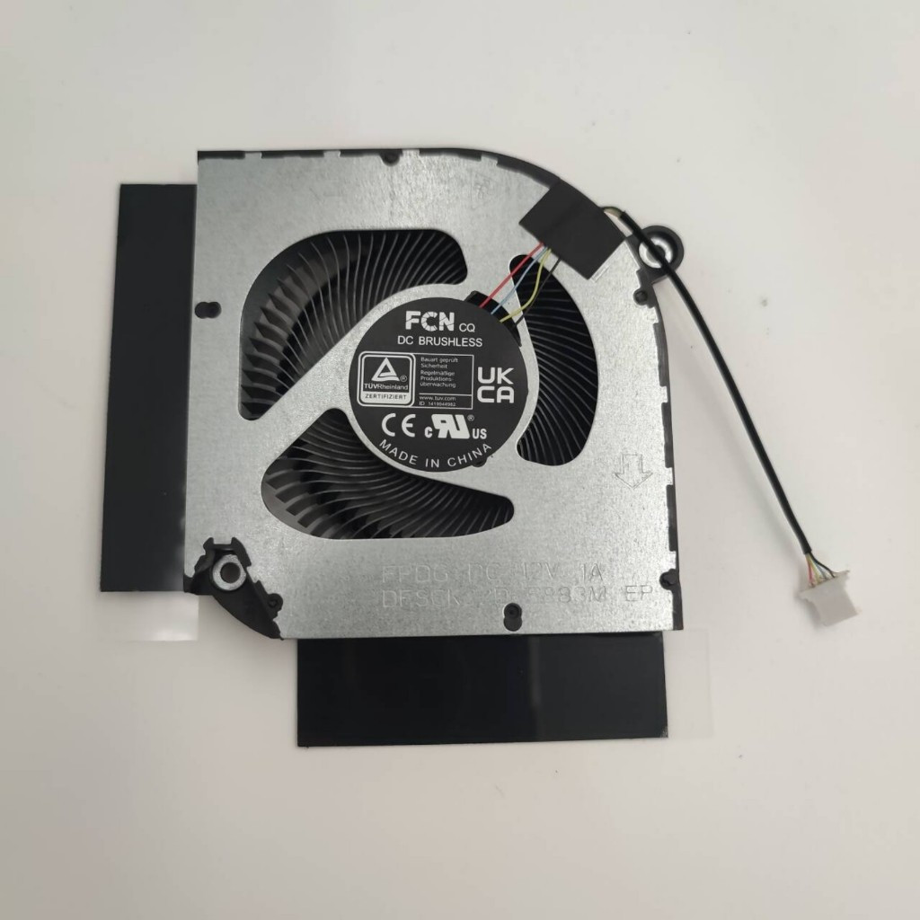 ใช้กับพัดลมระบายความร้อน GPU สําหรับแล็ปท็อป Acer Nitro 5 N22C1 AN515-58 12V 4SH7