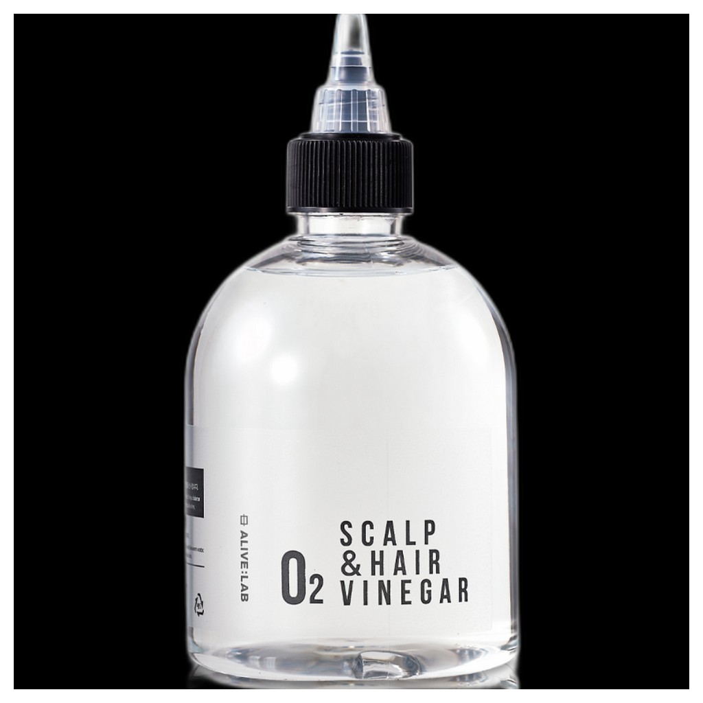 [alive:lab] O2 Scalp & Hair Vinegar, 300ml, 1pc / Korean Hair Rinse / Clarifying Vinegar / ของแท้ 10