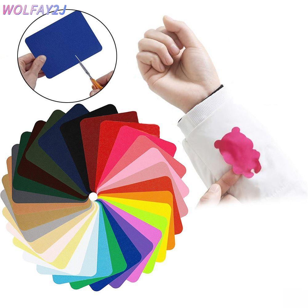WOLFAY2J Jacket Repair DIY Craft Clothing Accessories Route Iron-on Fabric