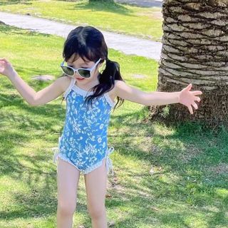 Dazzling🌸ชุดว่ายน้ำชิ้นเดียวสำหรับสาวฤดูร้อน แห้งเร็ว สวมใส่…