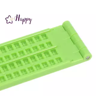 <Happybay> Plastic Braille Writing Slate School Portable Practical With Stylus Practice ลดราคา